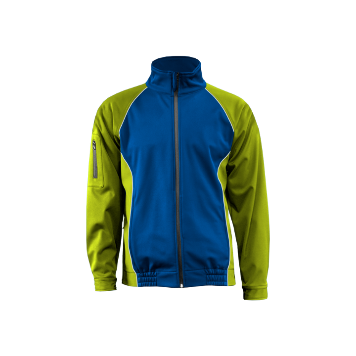 Softshell Ranglan Azulón Amarillo